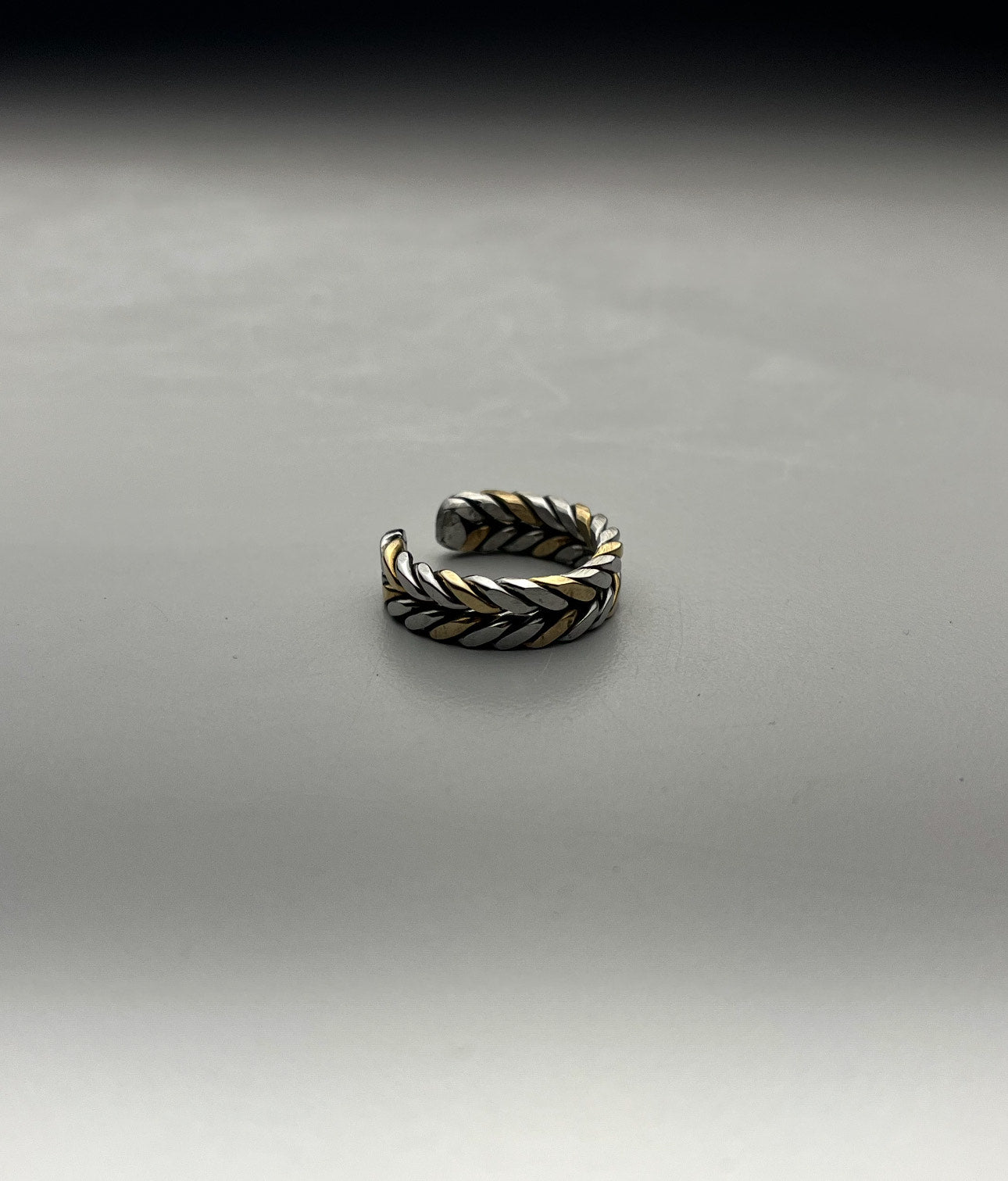 Steel & Copper Ring