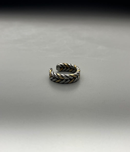 Steel & Copper Ring